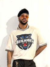 Load image into Gallery viewer, Panther Contrast Stripes Polo Collar T-Shirt