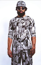 Load image into Gallery viewer, Y. Reversible bucket hat 1997 beilharz art print