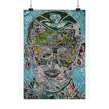 Load image into Gallery viewer, Y. Badd Bunny Painting Satin Posters (210gsm)
