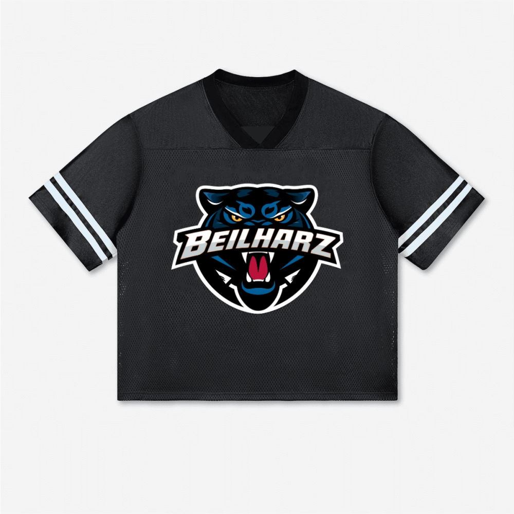 Panther Unisex cropped jersey（240GSM）