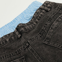 Load image into Gallery viewer, Unisex Double Waist Design Wide Leg Jeans
