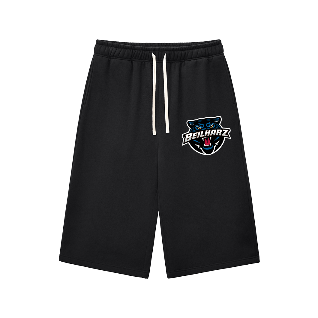 Panther Relaxed Drawstring 3/4 Sweatpants