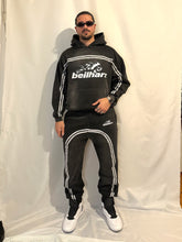 Load image into Gallery viewer, Motocross Sun Fade Contrast Tape Fleece Jogged Sweatpants
